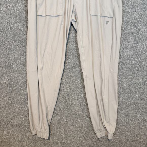 Fabletics Pants Men 32 Gray Joggers Sweatpants Drawstring Gym Athleisure - Picture 6 of 12
